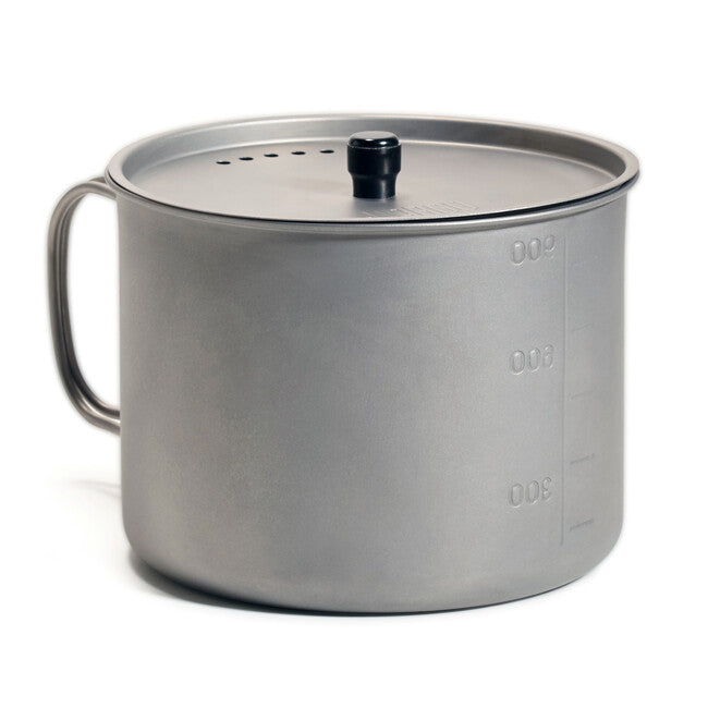 Vargo Ti-Lite Mug Titanium Ultralight Cup with Lid 0.9L