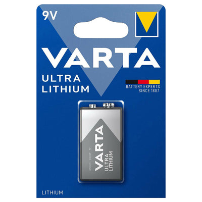 Varta Ultra Lithium baterija 9V blok, 1 kos