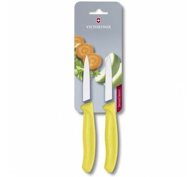 Victorinox Swiss Classic 2-Piece Knife Set, Yellow