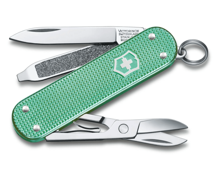 Victorinox Classic Colors Alox večnamenski nož Minty Mint 58 mm, mentolna, 5 funkcij