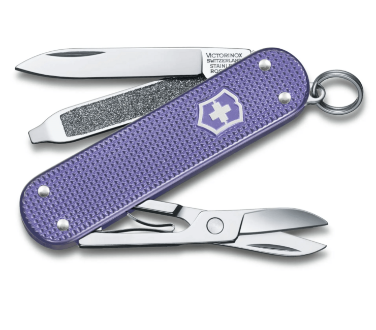Victorinox Classic Colors Electic Lavender večnamenski nož 58 mm, vijolična, 5 funkcij