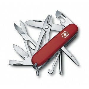 Victorinox Deluxe Tinker večnamenski nož 91 mm, rdeča, 17 funkcij