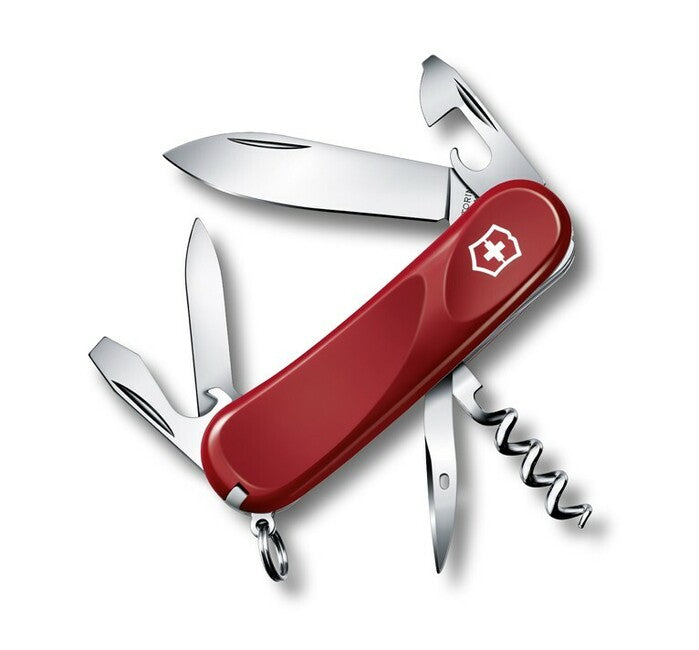 Victorinox Evolution 10 večnamenski nož 85 mm, rdeča, 13 funkcij