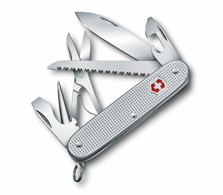 Victorinox Farmer X Alox večnamenski nož 93 mm, aluminijast, 10 funkcij