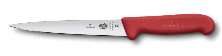 Victorinox Fibrox Fillet Knife, Red