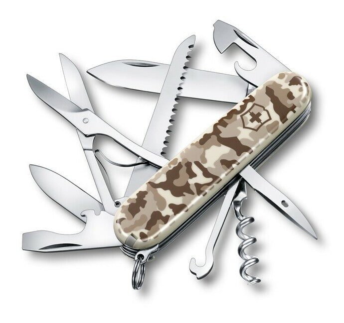 Victorinox Huntsman večnamenski nož Desert Camo, maskiranje puščavski, 15f, blister