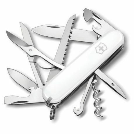 Victorinox HUNTSMAN večnamenski nož 91 mm, bela, 15 funkcij