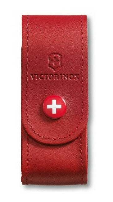 Victorinox tok za nože 91 mm usnjeno, rdeča