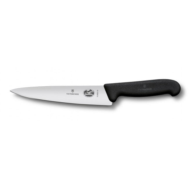 Victorinox Fibrox kuharjaski nož, črn