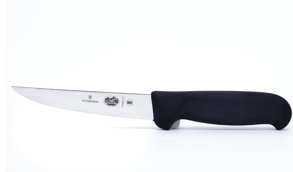 Victorinox Fibrox kuhinj ski nož, črn