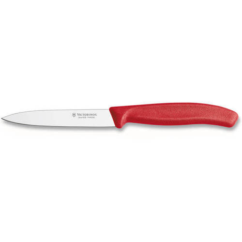Victorinox univerzalni kuhinjski nož, gladak, rdeč