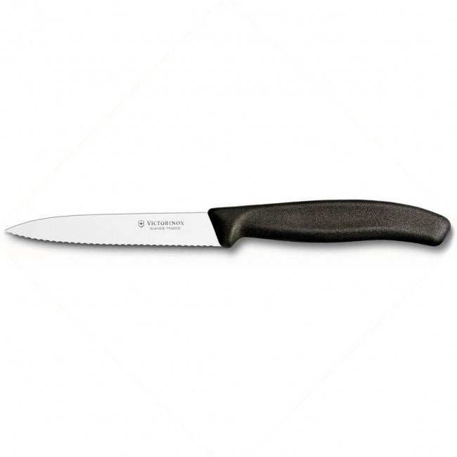 Victorinox univerzalni kuhinjski nož, zobati črni