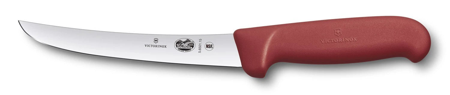 Victorinox Fibrox Boning Knife, Red
