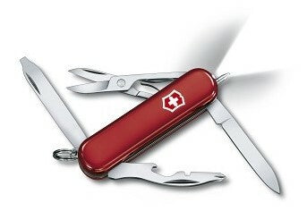 Victorinox Midnite Manager večnamenski nož 58 mm, 10 funkcij, rdeča