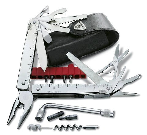 Victorinox SwissTool X Plus večnamenska orodja v usnjematem toku