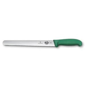 Victorinox Fibrox žepni nož zubčasto rezilo, zelena
