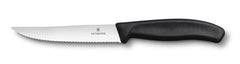 Victorinox Swiss Classic nôž na steak a pizzu, čierna