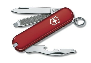 Victorinox Rally večnamenski nož 58 mm, rdeč, 9 funkcij
