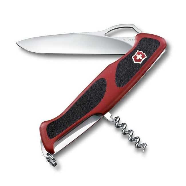 Victorinox RangerGrip 63 večnamenski nož 130 mm, rdeče-črn, 5 funkcij