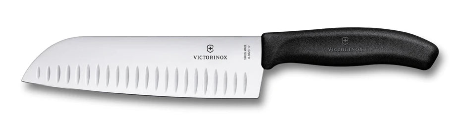 Victorinox Swiss Classic Santoku nož, črn