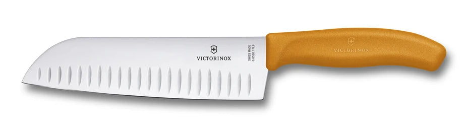 Victorinox Swiss Classic Santoku nož, oranžen