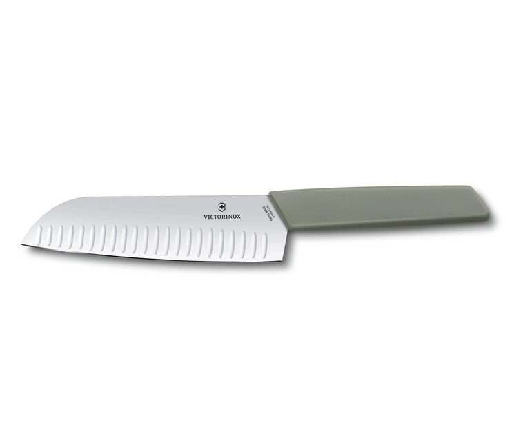 Victorinox Swiss Modern Santoku nož, olivno zelena