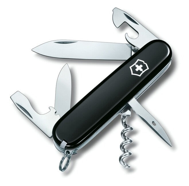 Victorinox Spartan večnamenski nož Black 91 mm, črn, 12 funkcij