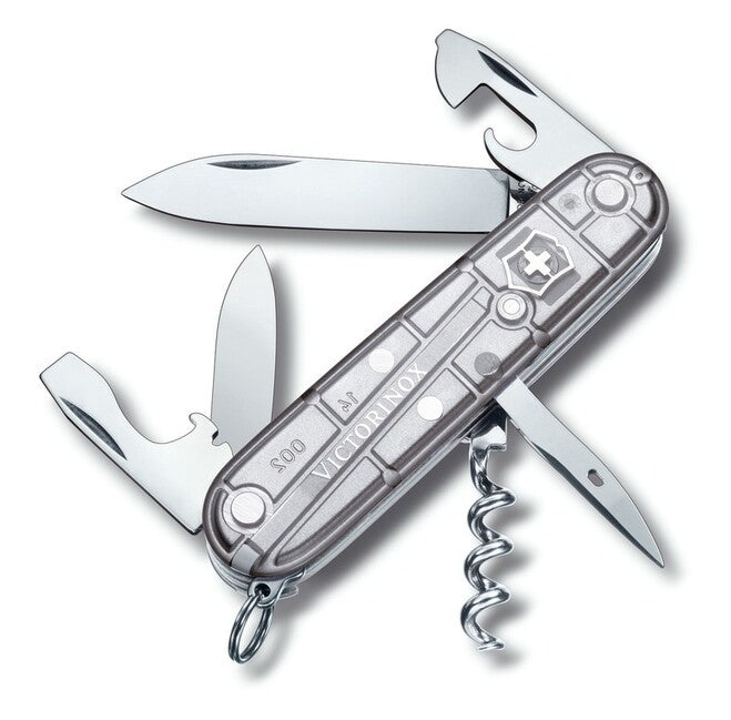 Victorinox Spartan SilverTech Πολυλειτουργικό Μαχαίρι 91 mm, 12 Λειτουργίες, Διάφανο
