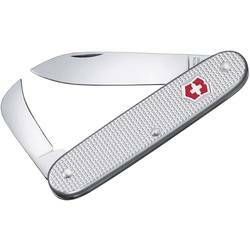 Victorinox Swiss Army 2 večnamenski nož 93 mm, srebrna, nazobčan ročaj, 2 funkciji