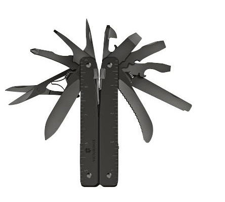 Victorinox Swiss Tool MXBS večnamenski pripomoček, črn, 26 funkcij