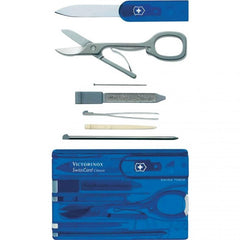 Victorinox SwissCard multifunkčná karta 10v1, modrá