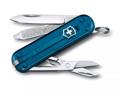Victorinox Classic SD vreckový nôž Transparent, sky blue