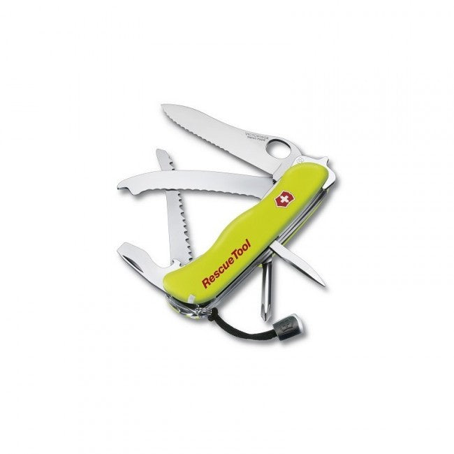 Victorinox Rescue Tool žepni nož reflektiven rumenen 111mm s tokom