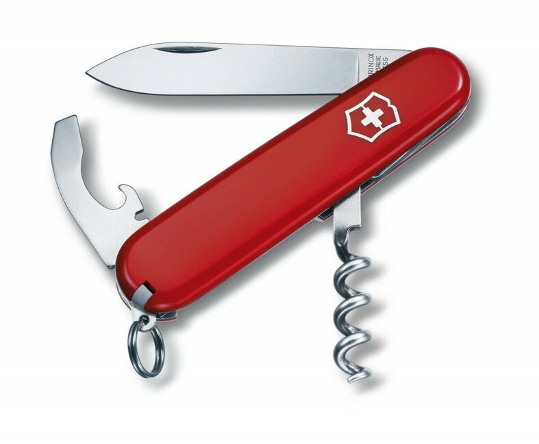 Victorinox Waiter večnamenski nož 84 mm, rdeča, 9 funkcij