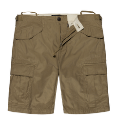 Vintage Industries Anderson shorts, Dark khaki