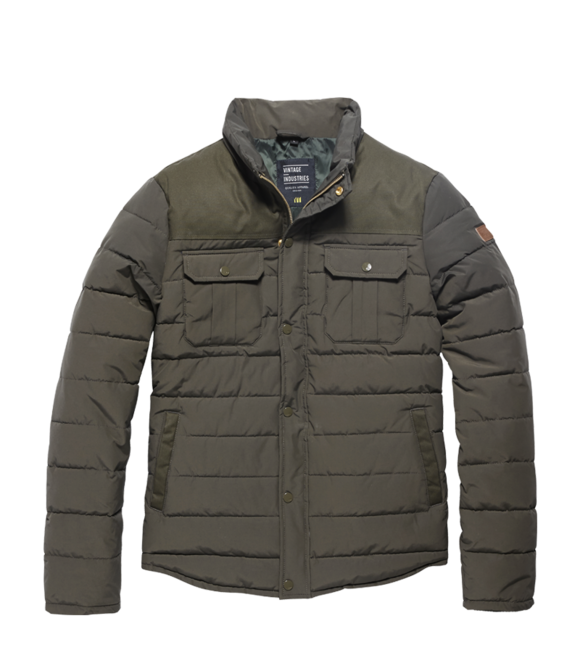Vintage Industries Beeston jakna, temno zelena