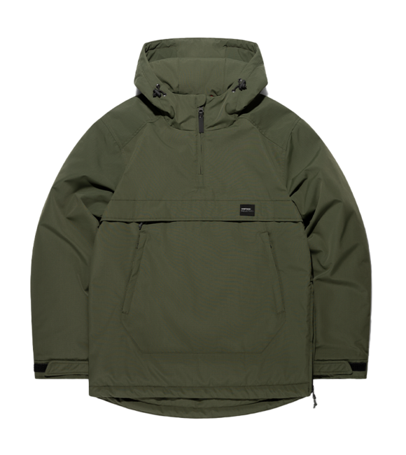 Vintage Industries Oscar jakna, temno olivno zelena