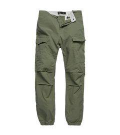 Vintage Industries Conner παντελόνι cargo jogger, έντονο λαδί