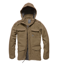 Vintage Industries Darren parka, Dark Tan