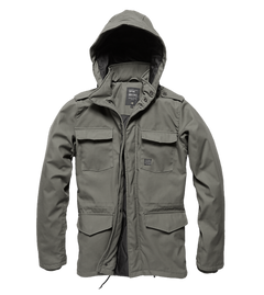 Vintage Industries Darren parka, siva