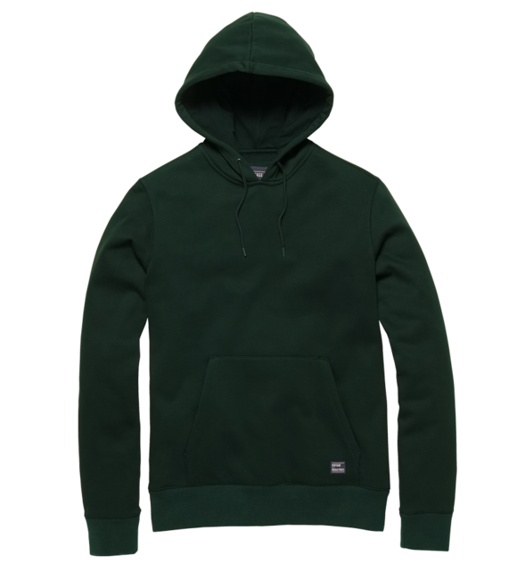 Vintage Industries Derby pulover s kapuco, zelena