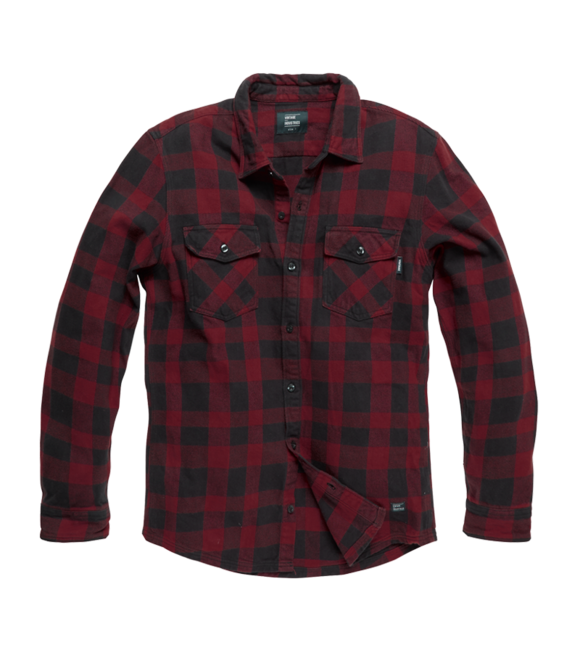 Vintage Industries Globe heavyweight flanelna srajca