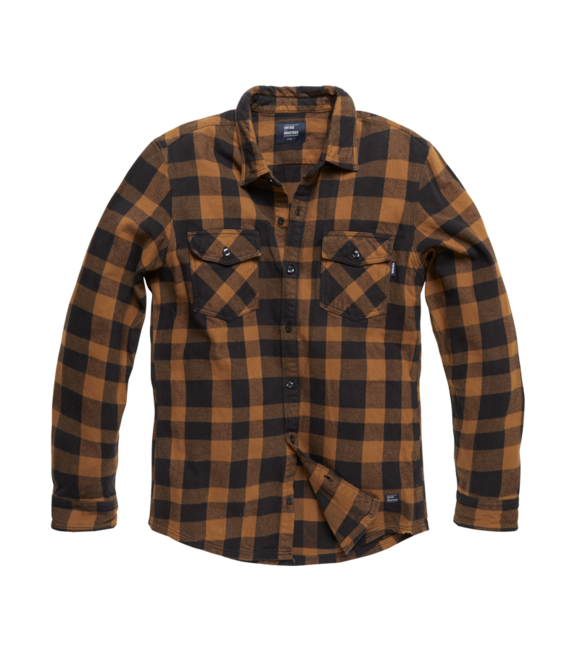 Vintage Industries Globe heavyweight flanelna srajca