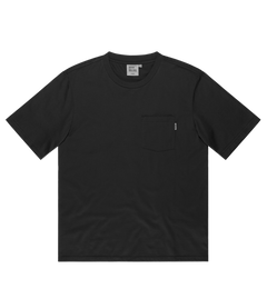 Vintage Industries Gray μπλουζάκι pocket, μαύρο