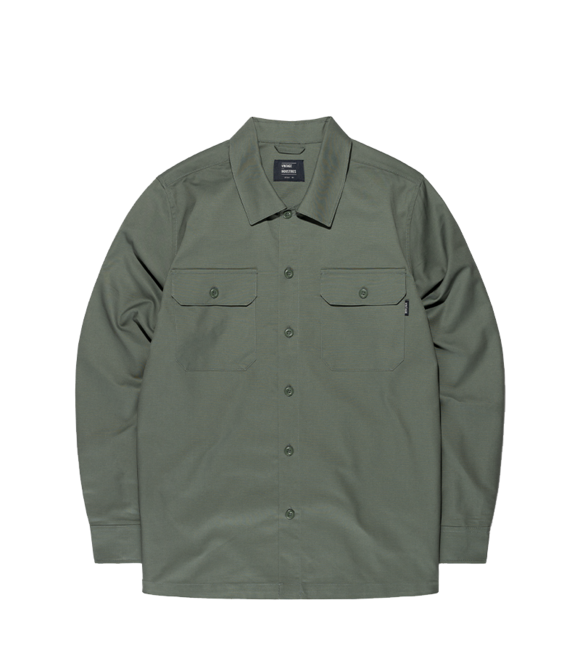 Vintage Industries Harris srajca, svetlo olivno zelena