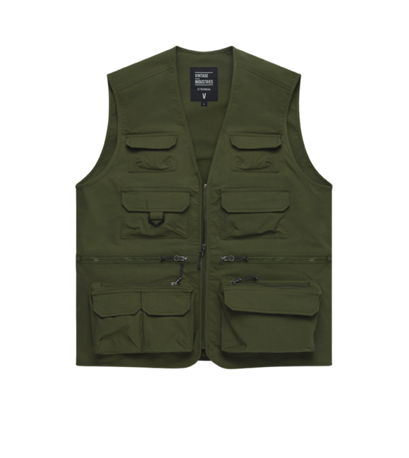 Vintage Industries Legend ribičen telovnik
