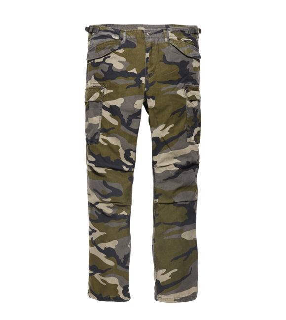 Vintage Industries M65 hlače heavy satin, streetcamo