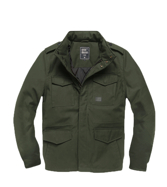 Vintage Industries Brent parka, olivno zelena