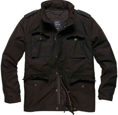 Vintage Industries Capper parka, črna