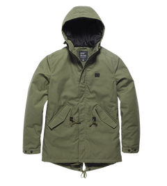 Vintage Industries Wallbrook parka, olivová